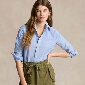 Polo Ralph Lauren Button Down Iconic Stretch Slim Fit Oxford Shirt